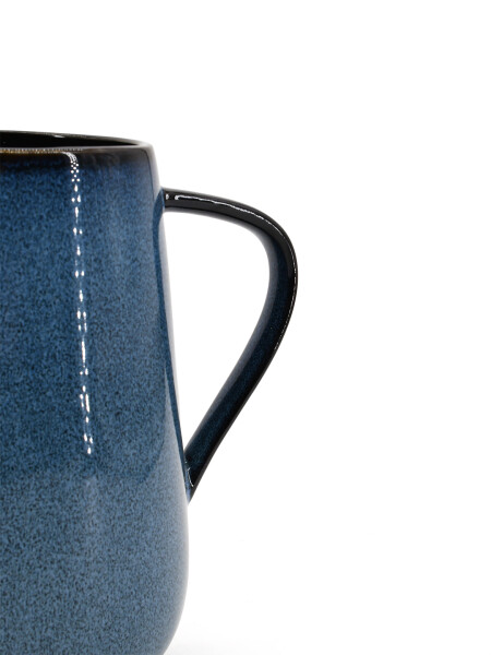 JARRON CERAMICA NEGRO (V)