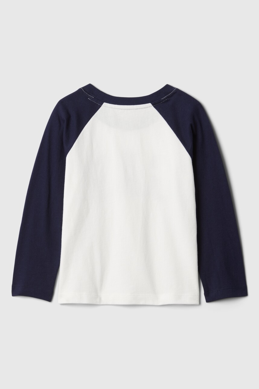 Remera Logo Gap Toddler Niño Navy Uniform
