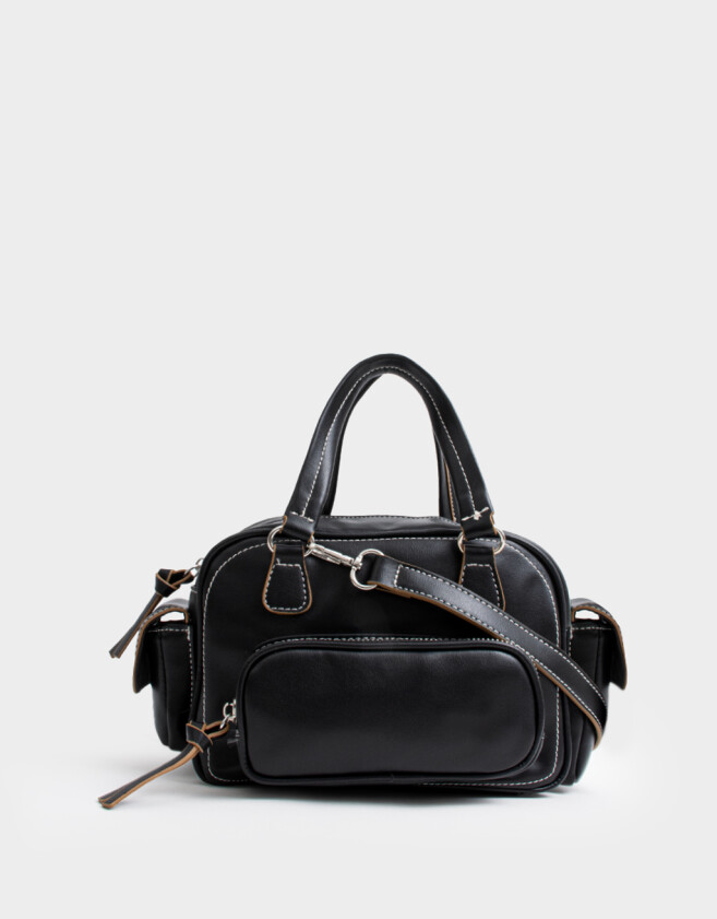 Bowling Cartera Bowling Multipocket - Negro
