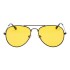 Lentes de Sol Chilli Beans Bahia Slim Negro - Amarillo