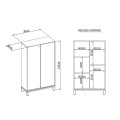 VITRINA MONDRIAN COLOR OFF WHITE MR/FREIJO Vitrina Mondrian Color Off White Mr/freijo