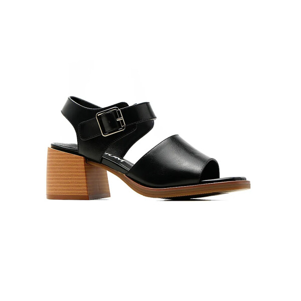 CASUAL TACO ALTO PAULINA - KORIUM NEGRO