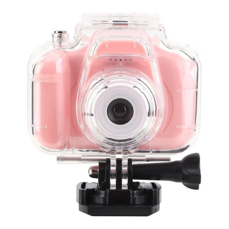 Cámara Digital Infantil Sumergible C/Correa Full Hd Rosa