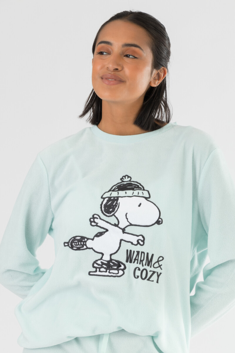 Pijama snoopy skating Celeste