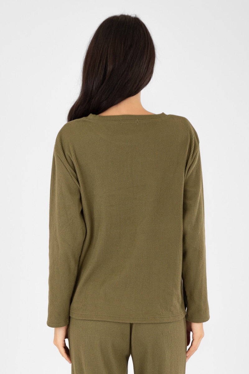 Buzo cosy Verde lago