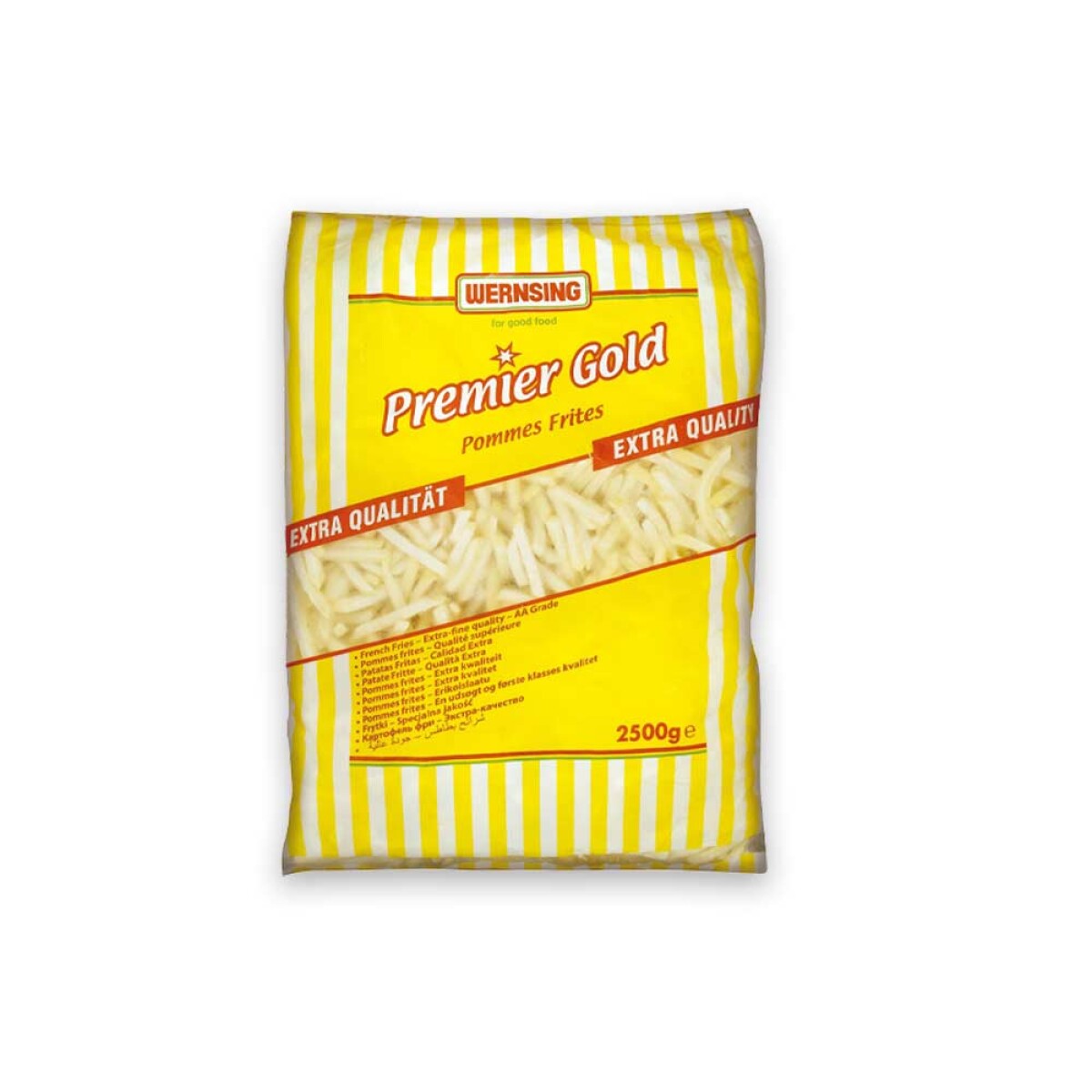 Papas Fritas Finas Premier Gold 2.5 Kg Wernsing 