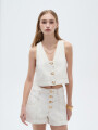 Chaleco Tilae Blanco