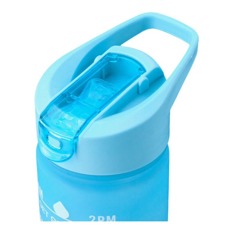 Botella Agua Motivacional 600 Ml Sin Color