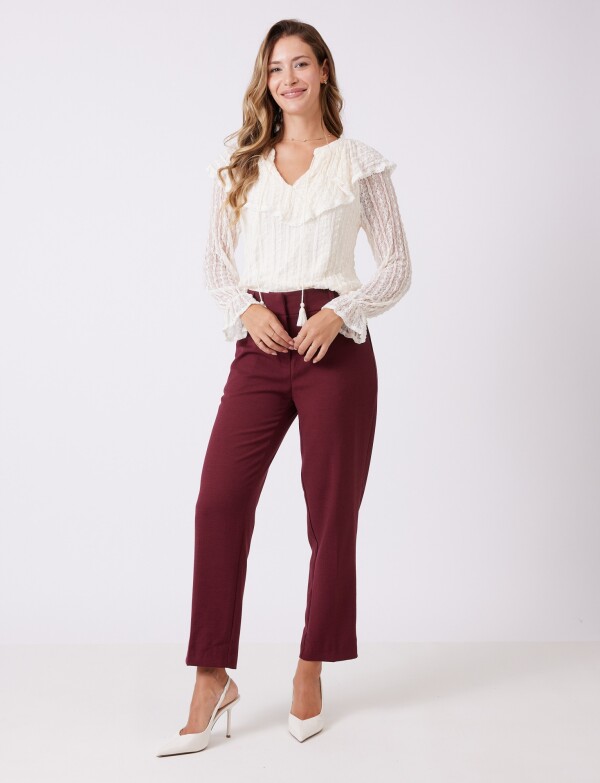Pantalon Sastrero BORDEAUX