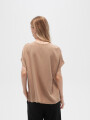 Blusa Addo Beige Oscuro