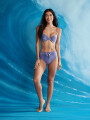 TOP CON COPA AFRODITA AZUL ELECTRICO