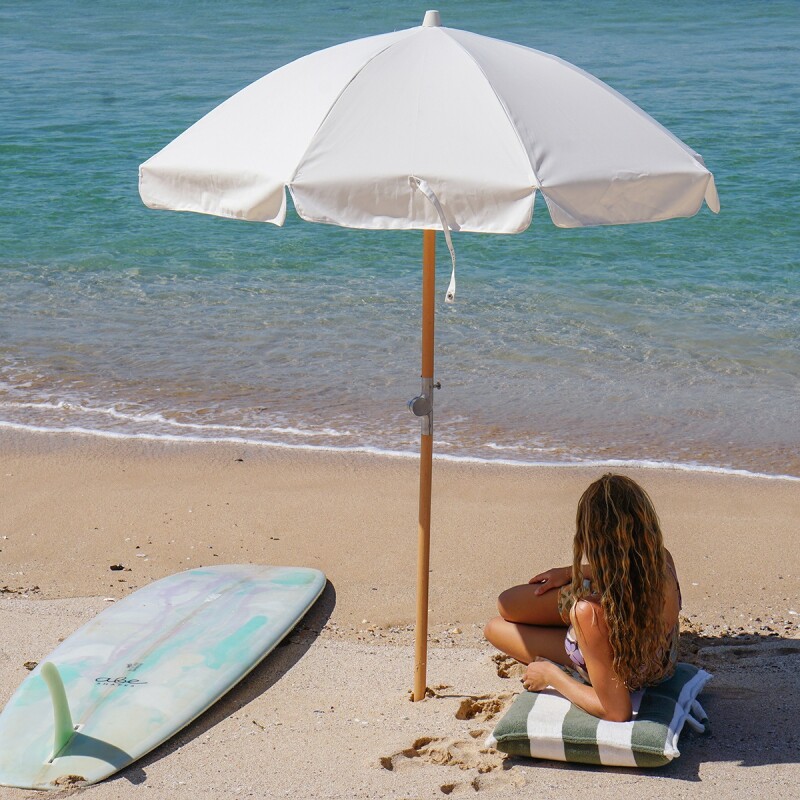 SOMBMAD Sombrilla De Playa De Lujo Regulable Sunnylife Cream