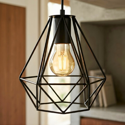 Pack X2 Lampara Vintage Colgante Techo Retro Portalampara Ax Pack X2 Lampara Vintage Colgante Techo Retro Portalampara Ax