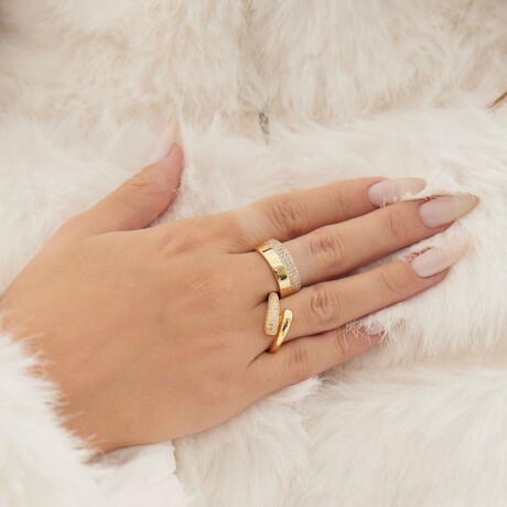 Anillo Acqua - Plata y Baño de Oro Anillo Acqua - Plata y Baño de Oro