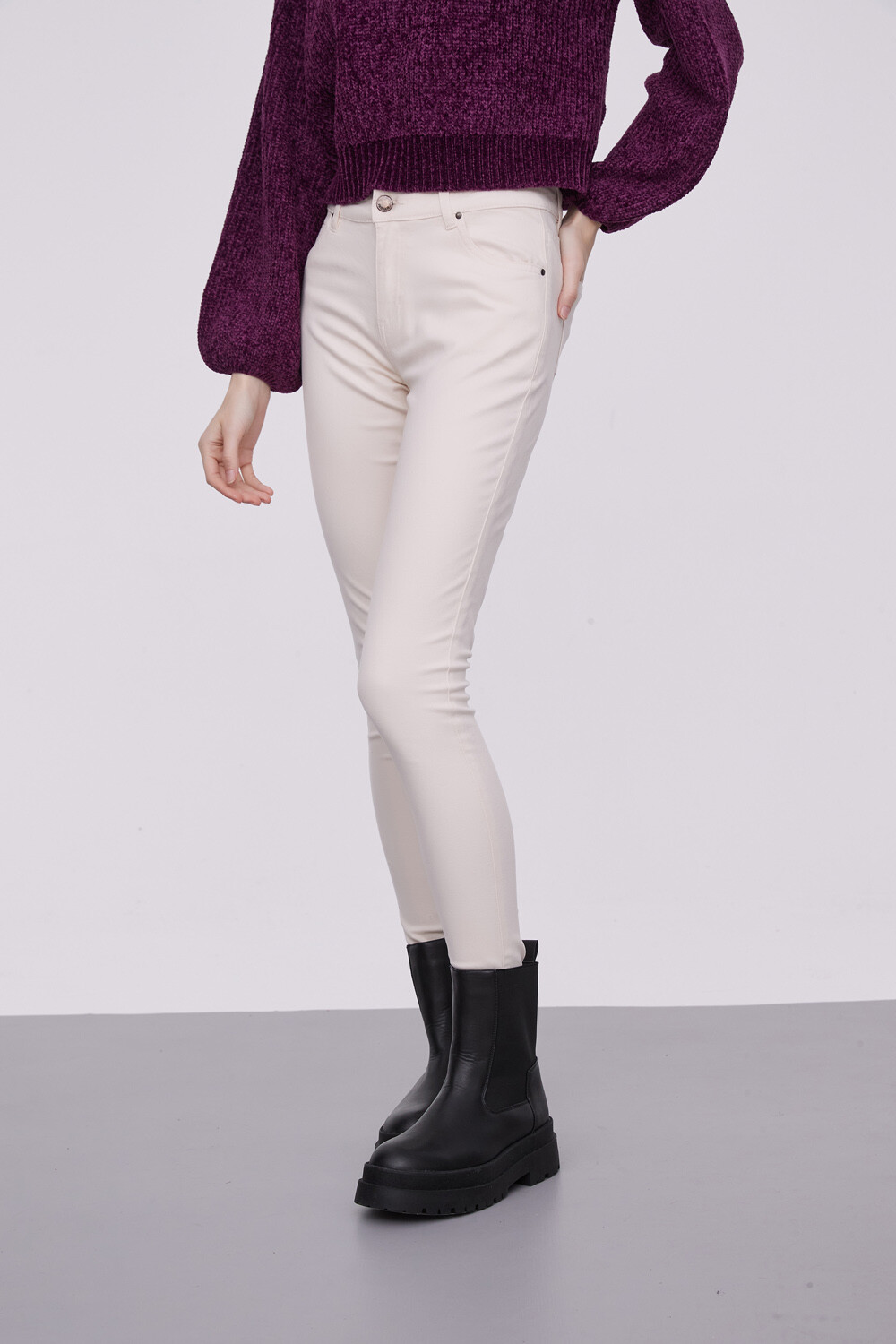 Pantalon Bardot Crudo / Natural