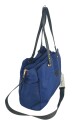 Cartera grande con guantera doble Azul