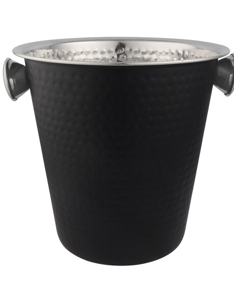 CHAMPAGNERA ACERO INOX 21CM EXTERIOR NEGRO MATE CHAMPAGNERA ACERO INOX 21CM EXTERIOR NEGRO MATE
