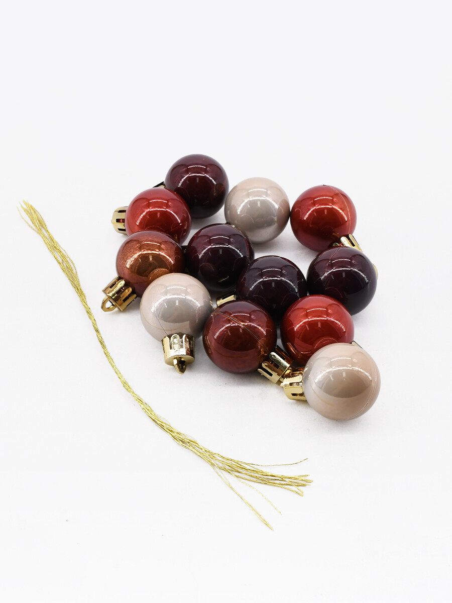 CHIRIMBOLO SET 12 PCS - CAFÉ 