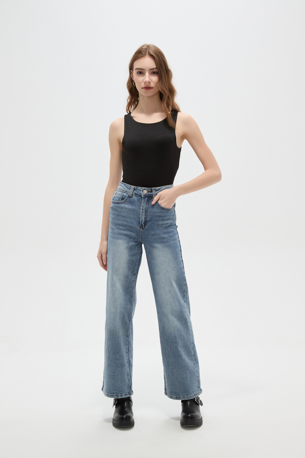 Pantalon Rubbia Azul Claro