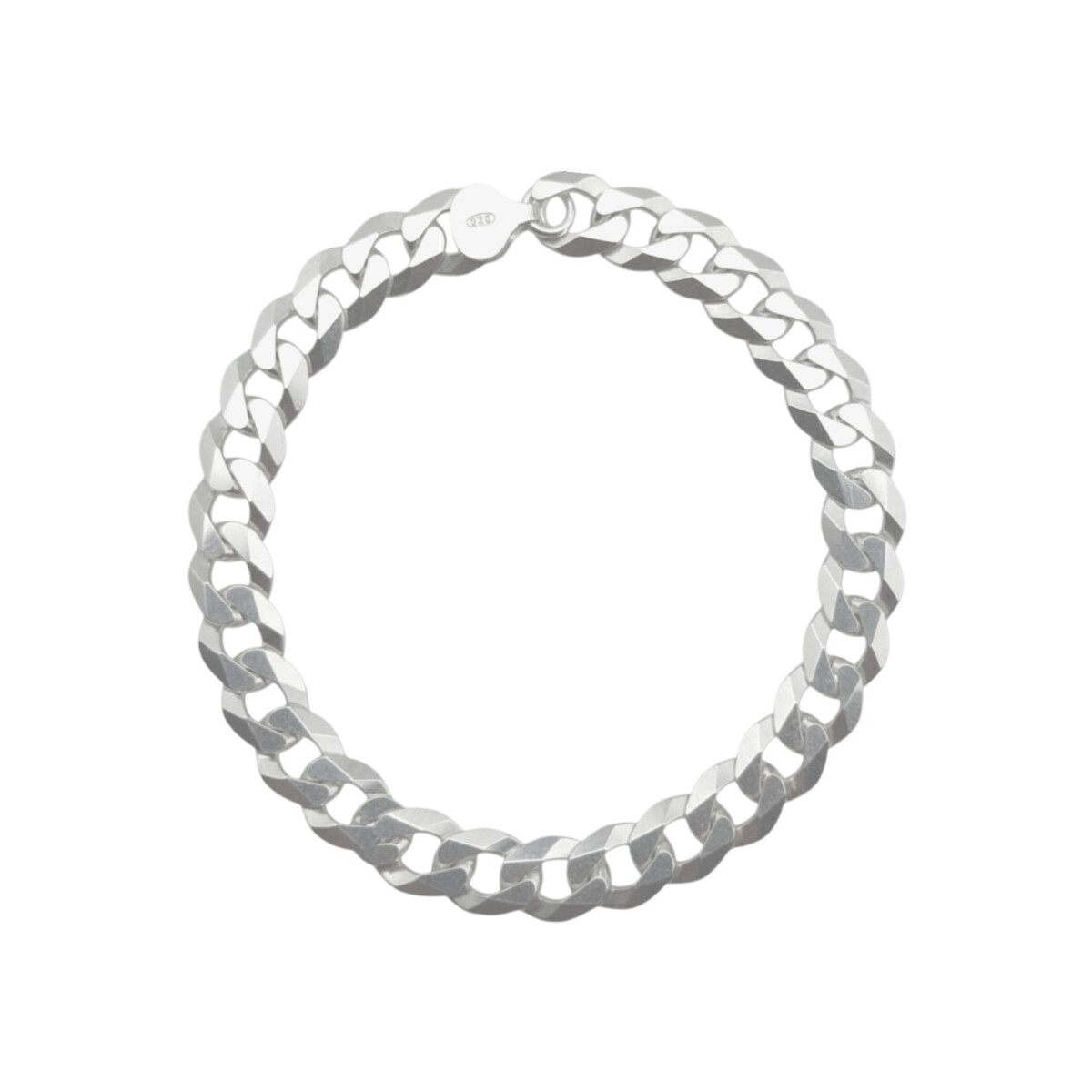 Pulsera cubana - Plata 925 - Sin piedra - PU3840 - sinpiedra 