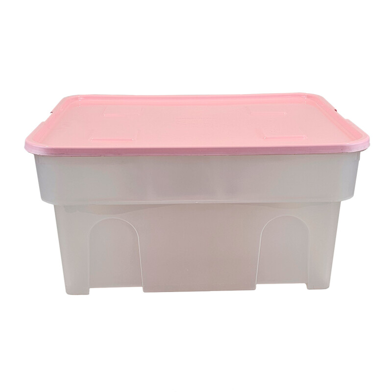 Caja organizadora 65 lts ROSADO