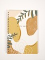 Cuaderno Schamp A5 70g 80 Hojas Estampado 4