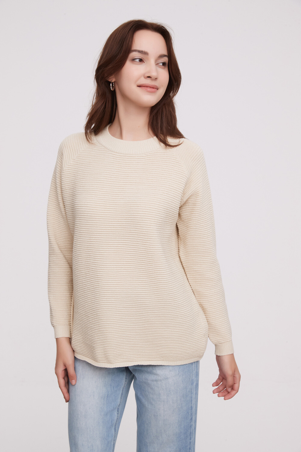 Sweater Cerezo Crudo / Natural