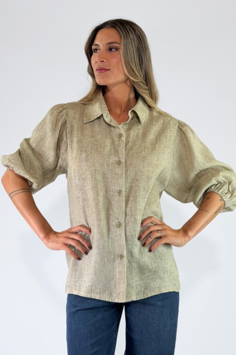 CAMISA AMORA Verde