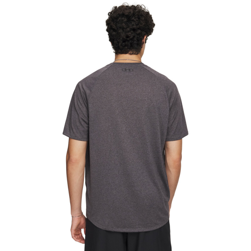 UA Tech 2.0 SS Tee-RED GRY-090