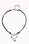 HEART PLATA / BLANCO