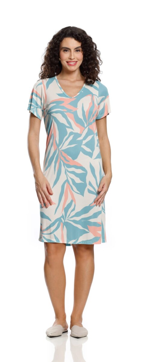 Camisón M/corta Seda Fría 