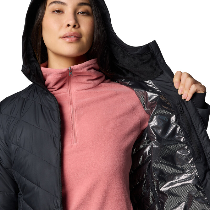 Heavenly™ Hooded Jacket - Black SHARK OWL