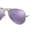 Ray-Ban Aviador 3025 Dorado y Violeta