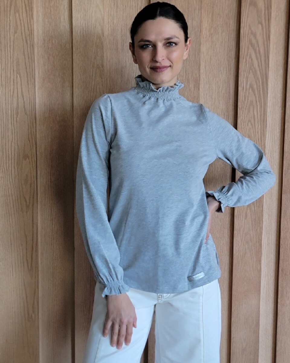 Polera Rotterdam - Gris 