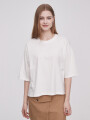 Remera Ahrnia Marfil / Off White
