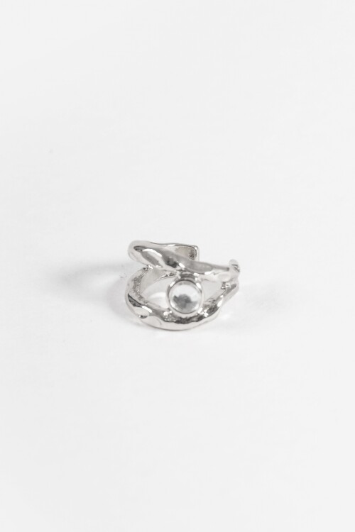 Earcuff mystic plateado