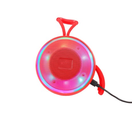 PARLANTE PORTATIL BLUETOOTH JRPOP DE BOLSILLO CON LUCES ROJO PARLANTE PORTATIL BLUETOOTH JRPOP DE BOLSILLO CON LUCES ROJO