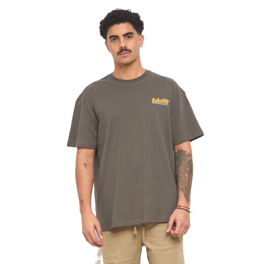 Remera Quiksilver Evo Postcard Fusion - Gris Remera Quiksilver Evo Postcard Fusion - Gris