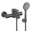 Grifería de Ducha Monocomando Exterior con Transferencia Celtic grafito Grifería De Ducha Monocomando Exterior Con Transferencia Celtic Grafito