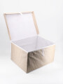 CAJA ORGANIZADORA RAYAS BEIGE