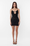 Vestido Dentelle Negro
