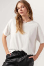 POLERA SUAREZ BOXY Blanco