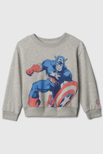 Buzo Deportivo Marvel Toddler Niño Light Heather Grey B08