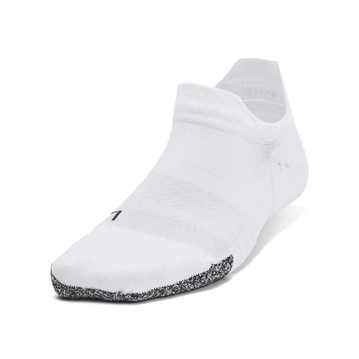 UA Breathe 2 No Show Tab 2pk-WHT - WHT-100 