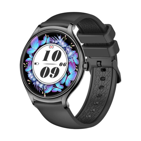 smart watch xion 1.39" slim woman BLACK