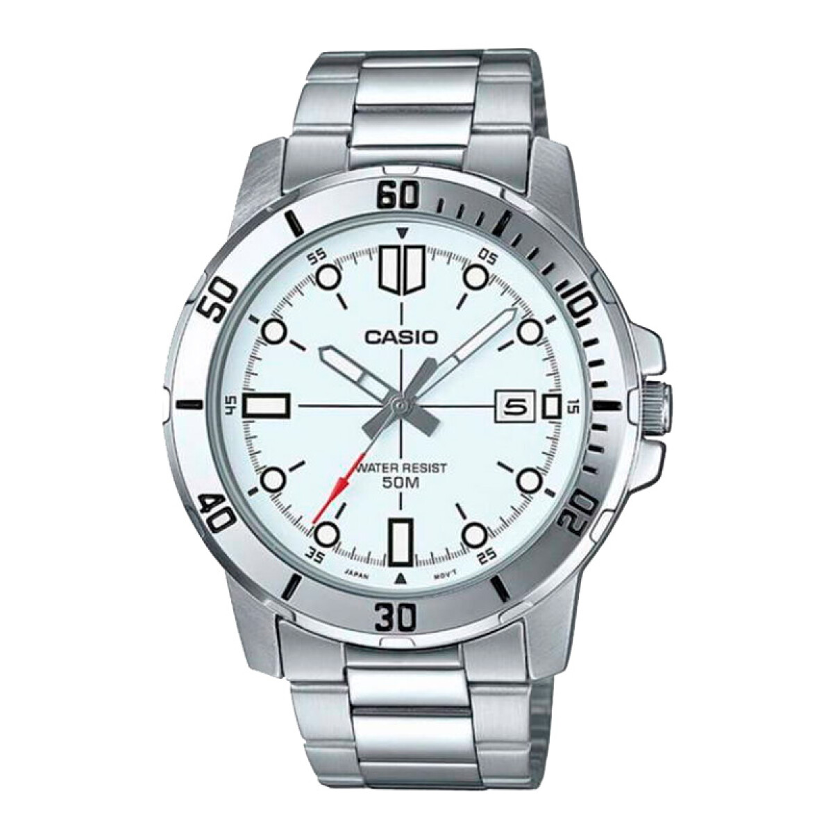 Reloj Casio Acero Inoxidable Hombre MTP-VD01D - 7EVUDF 