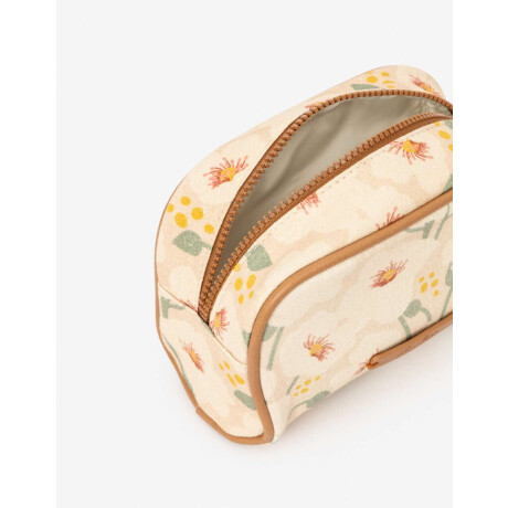 Portacosméticos Estampado Combinacion Bicolor