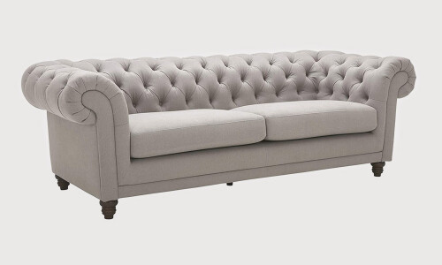 Sillón Clásico Chesterfied Beige