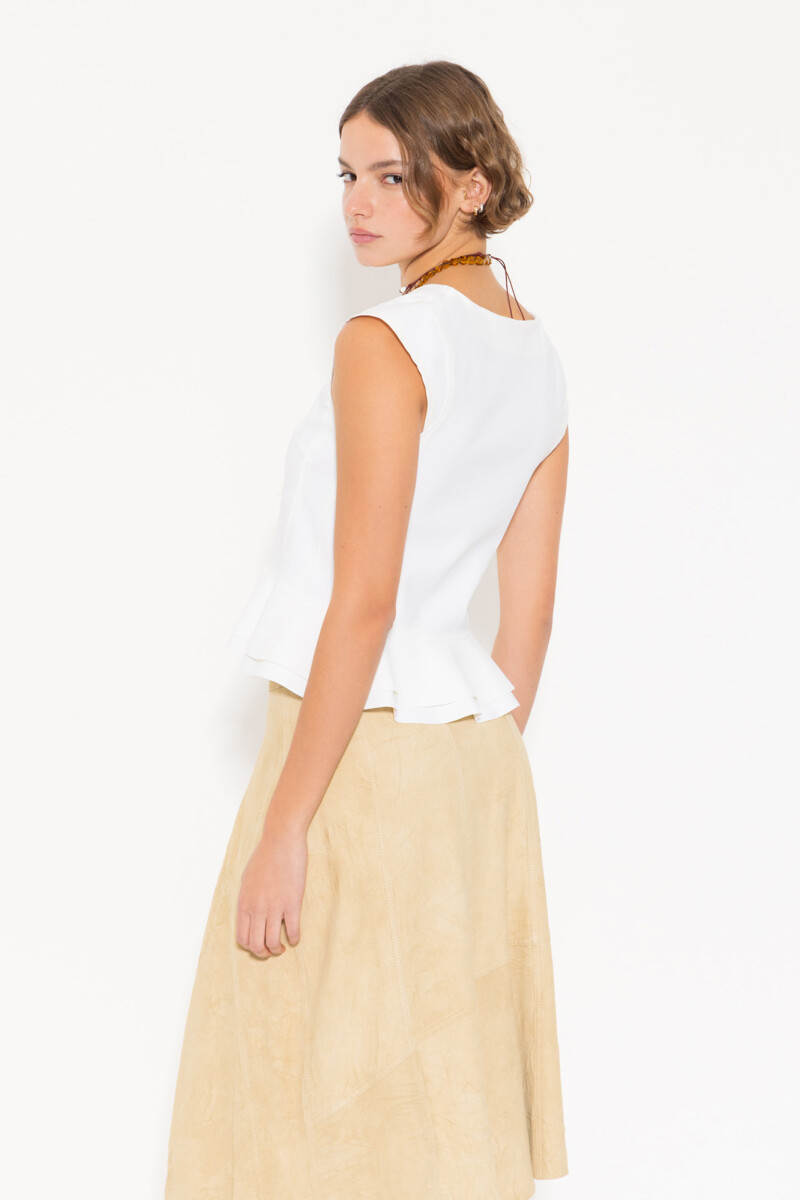 TOP JULIETA Blanco