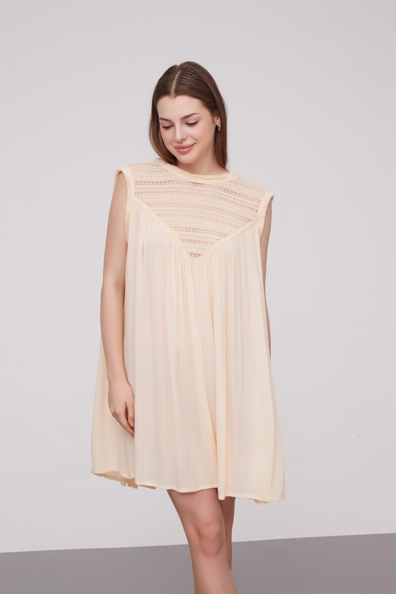 Vestido Ferfaccio - Beige Claro 